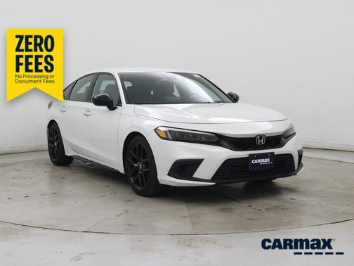 White 2023 Honda Civic Sport