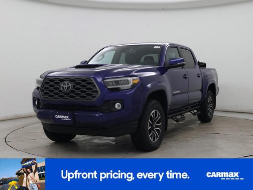 Blue 2023 Toyota Tacoma TRD Sport