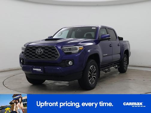 Blue 2023 Toyota Tacoma TRD Sport