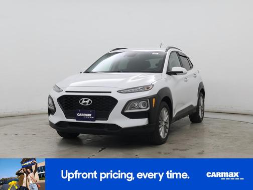 White 2021 Hyundai KONA SEL