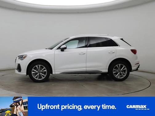 White 2023 Audi Q3 S-Line Premium