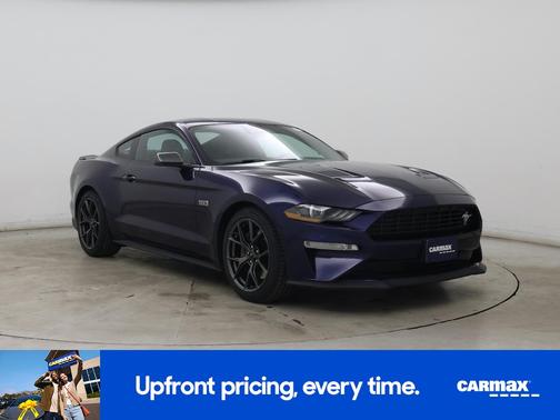 Blue 2020 Ford Mustang Ecoboost Premium