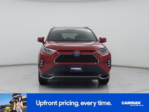 Red 2021 Toyota RAV4 Prime SE