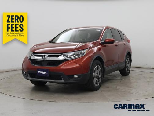 Red 2017 Honda CR-V EX-L