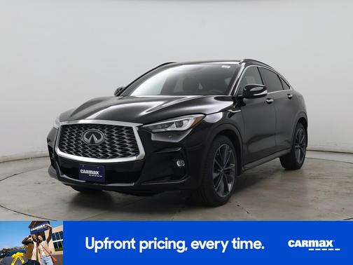 Black 2024 INFINITI QX55 Luxe