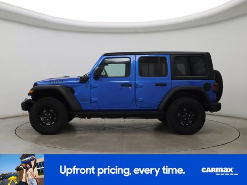 Blue 2024 Jeep Wrangler 4xe Willy's
