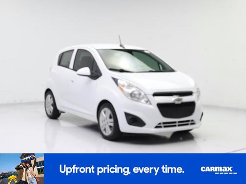 White 2015 Chevrolet Spark LS