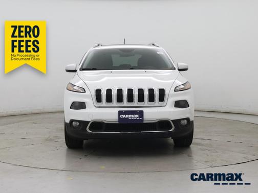 White 2016 Jeep Cherokee Limited