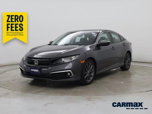 Gray 2020 Honda Civic EX