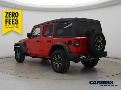 Red 2023 Jeep Wrangler Unlimited Sport S