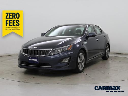 Blue 2015 Kia Optima Hybrid EX