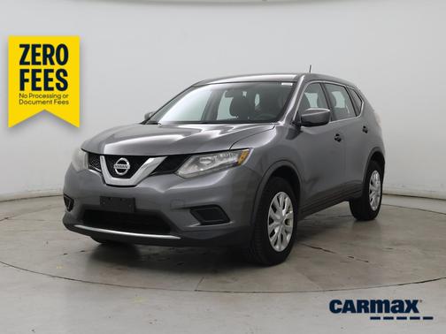 Gray 2016 Nissan Rogue S