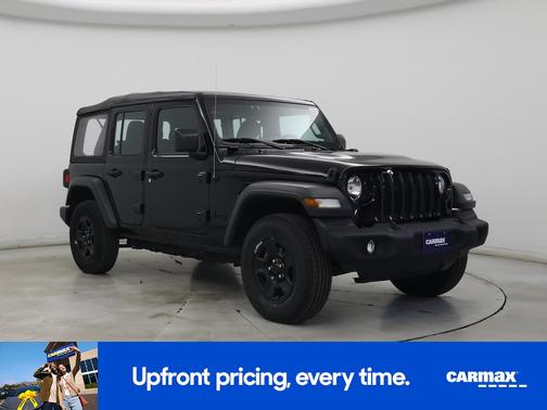Black 2023 Jeep Wrangler Unlimited Sport