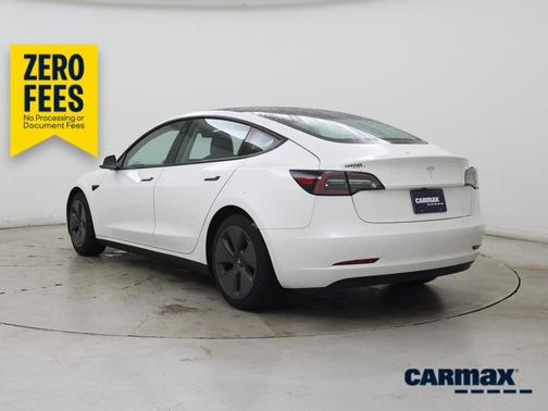 White 2021 Tesla Model 3 Standard Range Plus