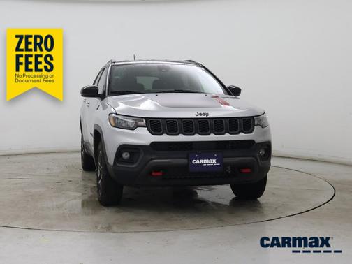 Silver 2025 Jeep Compass Trailhawk