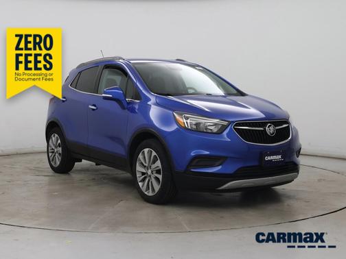Blue 2017 Buick Encore Preferred