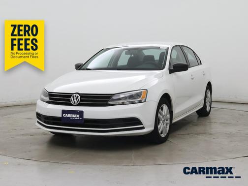 White 2015 Volkswagen Jetta S