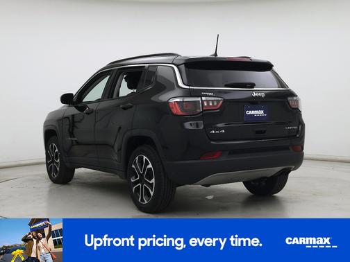 Black 2022 Jeep Compass Limited
