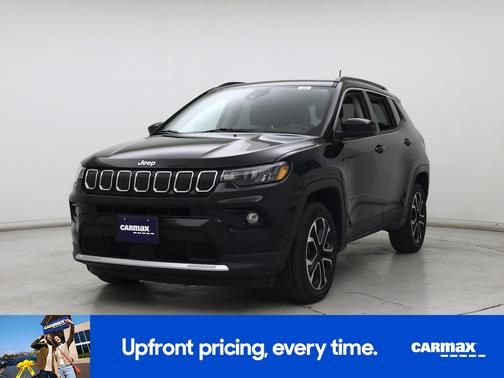 Black 2022 Jeep Compass Limited