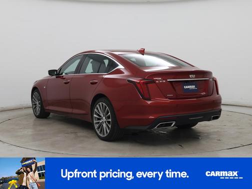Red 2020 Cadillac CT5 Premium Luxury