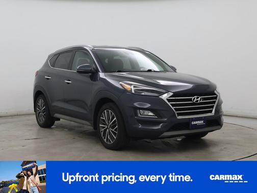 Blue 2021 Hyundai TUCSON Limited