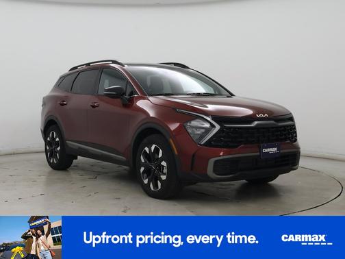 Burgundy 2023 Kia Sportage X-Line