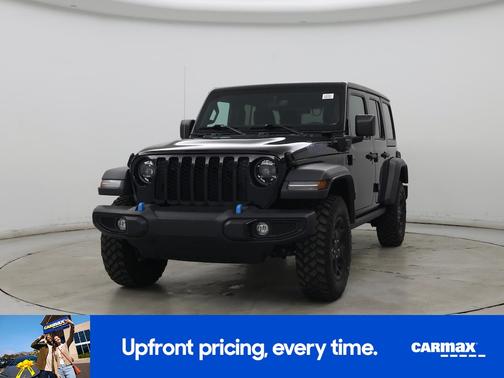 Black 2023 Jeep Wrangler 4xe Willy's