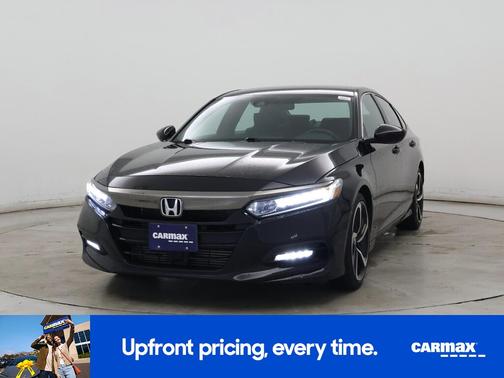 Black 2018 Honda Accord Sport