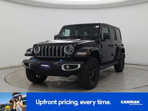 Black 2024 Jeep Wrangler Sahara