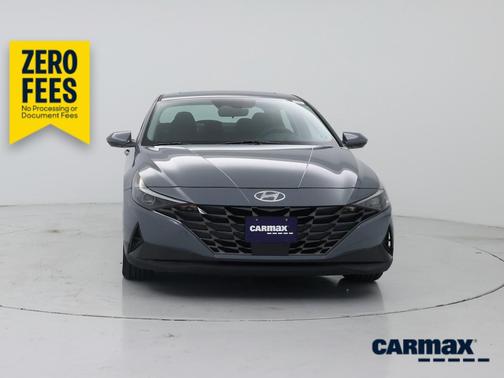 Gray 2021 Hyundai ELANTRA SEL