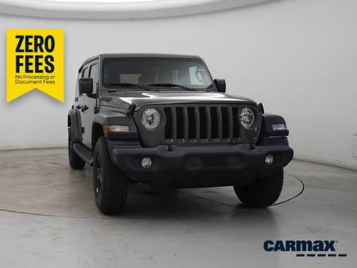 Gray 2020 Jeep Wrangler Unlimited Sport