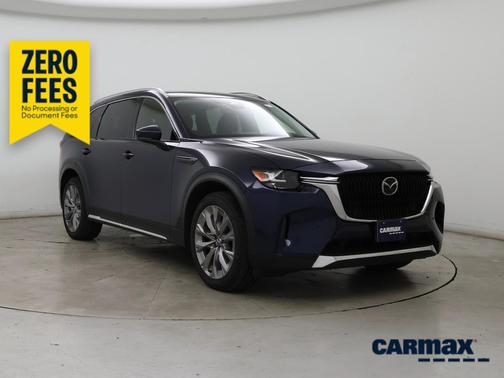 Blue 2024 Mazda CX-90 Turbo Premium
