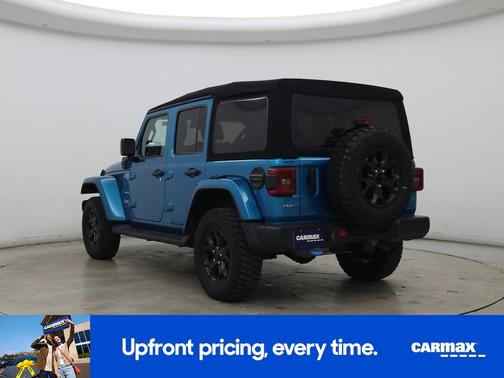 Blue 2024 Jeep Wrangler 4xe Sahara