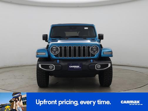 Blue 2024 Jeep Wrangler 4xe Sahara