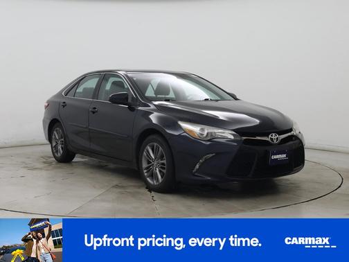 Black 2017 Toyota Camry SE