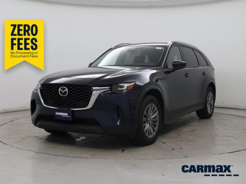 Blue 2024 Mazda CX-90 Turbo Select
