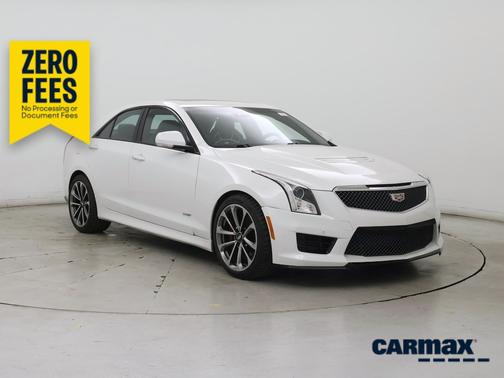 White 2016 Cadillac ATS V