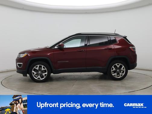 Red 2020 Jeep Compass Limited