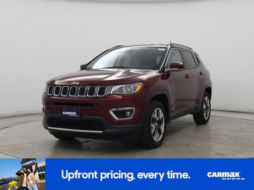 Red 2020 Jeep Compass Limited
