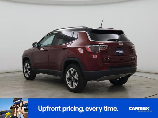 Red 2020 Jeep Compass Limited