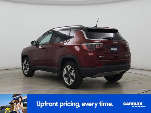 Red 2020 Jeep Compass Limited