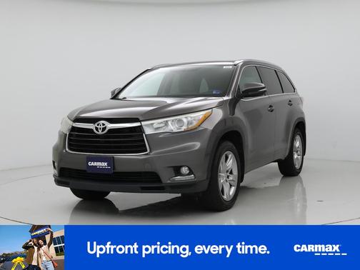 Gray 2015 Toyota Highlander Limited