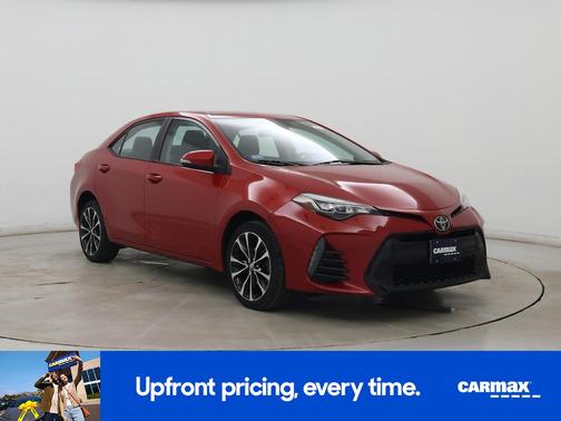Red 2019 Toyota Corolla SE