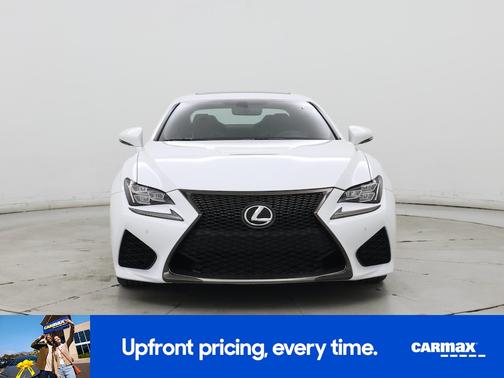 White 2016 Lexus RC F