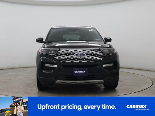Black 2020 Ford Explorer Platinum