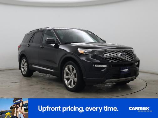 Black 2020 Ford Explorer Platinum