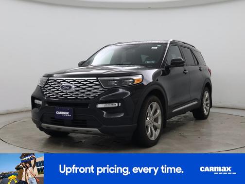 Black 2020 Ford Explorer Platinum