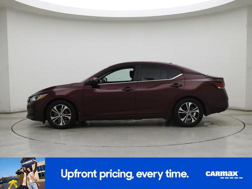 Red 2022 Nissan Sentra SV