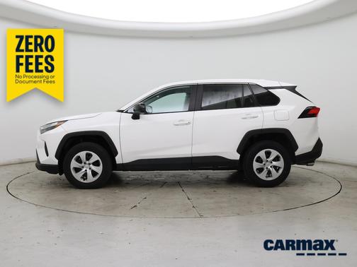 White 2025 Toyota RAV4 LE