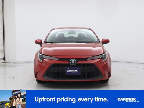 Red 2021 Toyota Corolla LE